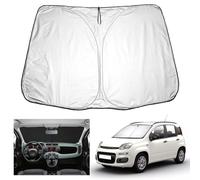 YEE PIN Panda Pare-Soleil de Voiture Compatible avec Fiat Panda City Life/Sport/Cross 2021-2023 2024, Pliable, Protection Contre Les UV et la poussière