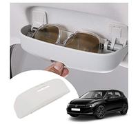YEE PIN Porte-Lunettes pour V W Glof 8 MK8 GTI GTD GTE Variant 2021-2023 Porte-Lunettes boîte de Rangement de Voiture Organisateur étui à Lunettes