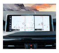 YEE PIN Protecteur d'écran de Navigation Compatible avec B M W X5 X6 M50d F15 F16 F86 F85 2013-2018 Protecteur d'écran en Verre trempé-9H Protection Contre Les Rayures 10.2 Pouces