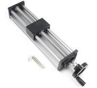 Yeebyee Vis à billes SFU1605 de 250 mm de longueur de course effective pour rail de guidage linéaire à double axe optique avec table coulissante manuelle pour machine à routeur CNC (taille : 250 mm)