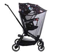 Yeeda Housse de protection solaire pour poussette - Imperméable et pliable - Protection solaire universelle pour poussette - Pare-soleil UPF50