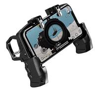 Yeeda Jeu Mobile pour PUBG Poignée Jeu Liaison 4 Doigt Bouton Prise Vue RapiContrôleur Bouton Jeu Mobile Déclencheur Joystick Jeu pour 465" iOS et Android [video game] [video game] [video game] [video game] [video game] [video game] [video game]