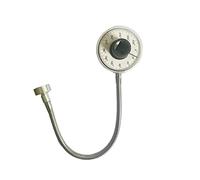 Yeeda Lot de 10 jauges de couple précis - Compteur de torsion à 360 degrés faciles à lire avec cadran transparent | Appareil de mesure flexible à clip avec affichage à 360 degrés