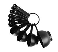 Yeeda Lot de 10 tasses à mesurer, tasses à mesurer et cuillères à mesurer en polypropylène, gadgets de cuisine pour la cuisine et la pâtisserie