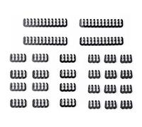 Yeeda Peigne pour rallonge | 3 tailles peigne de gestion des câbles d'ordinateur compatible avec les câbles d'alimentation PC de 3,0 à 3,6 mm | Kit de rallonge de peigne de serrage comprenant 4 x 24