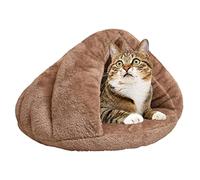 Yeeda Pet Cave Bed, Panier pour animal de compagnie doux pour chien, sac de couchage confortable pour chat et chiot