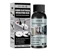 Yeeda Ruban électrique Liquide, revêtement en Caoutchouc Isolant Liquide, Joints étanches et Protection des connexions électriques, Colle Isolante Liquide, Joint en Caoutchouc à séchage Rapide