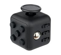 Yeefunjoy Fidget Toy Cube Jouet sensoriel pour soulager Le Stress et l'anxiété Jouet tuant Le Temps Jouet à Doigt pour Le Bureau, la Salle de Classe Jouet Cadeau - Noir