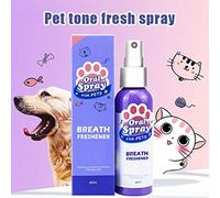 yeehao Pet Spray Dog Oral Care Bad Breath Teeth Cleaning Breath Freshener Plaque Remover