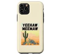 Yeehaw Meemaw Drôle, Mignon, Tendance, Campagne, désert, Cactus Coque pour iPhone 11 Pro