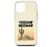 Yeehaw Meemaw Drôle, Mignon, Tendance, Campagne, désert, Cactus Coque pour iPhone 12/12 Pro