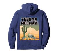 Yeehaw Meemaw Drôle, Mignon, Tendance, Campagne, désert, Cactus Sweat à Capuche
