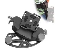 Yeelan Clip d'appareil Photo, Support d'appareil Photo en Alliage d'aluminium, Clip de Ceinture avec vis 1/4 po, pour Appareil Photo Reflex numérique, Sac à Dos