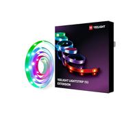 Yeelight Bande lumineuse Led Intelligent Pro 2 mètres Caméléon Couleur de la Bande Lumineuse RGB Jeu Fonctionne avec Alexa Google Homekit Application Mi Home (Rallonge d'un mètre)