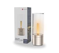 Yeelight Lampe à Bougie Rechargeable Jaune LED Veilleuse Lumière d'Ambiance Lampe de Chevet à Gradation Continue pour Chambre à Coucher