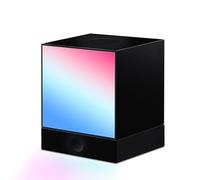 Yeelight Lampe de table intelligente LED Pixel, lampe de bureau DIY 16M couleurs & lumière noire, synchronisation musicale RVB affichage heure, compatible Alexa Matter app contrôle, Wi-Fi 2,4GHz
