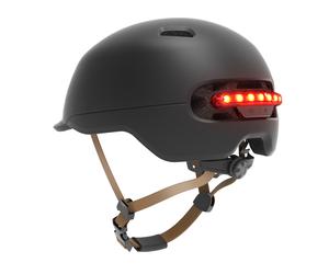 yeep.me Casque de vélo éclairage LED rouge et feu stop avec accéléromètre - Taille L