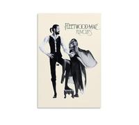 Yeepi Fleetwood Mac Rumours Poster de musique sur toile pour chambre à coucher Décoration murale 40 x 60 cm