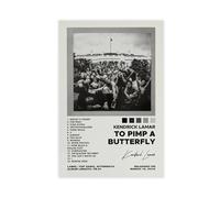 Yeepi Kendrick Lamar Poster To Pimp A Butterfly - Décoration murale pour salon, chambre à coucher - Sans cadre - 30 x 45 cm