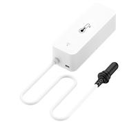 yeeplant Détecteur intelligent de température et d'humidité, capteur sans fil Wi-Fi avec sonde externe T01, surveillance précise en temps réel, domotique intelligente, 11,9 x 7,9 x 2,0 cm, blanc