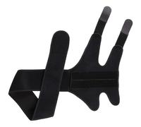 yeeplant Genouillère réglable pour chien, support de jambe arrière pour Acl, noir, M