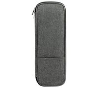 yeeplant Trousse à crayons tricotée de grande capacité avec motif floral, pochette de rangement zippée pour papeterie, fournitures d'art et articles de bureau