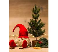 Yeerum DIY 5D Christmas Diamond Painting Noël Complet Accessoires, Père Broderie Peinture Diamant Kit Point De Croix Cristal Strass Décoration La Maison 30x40 cm Taille unique