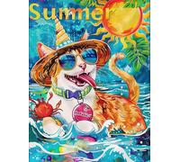 Yeerum DIY 5D Diamond Painting Chien Complet Accessoires, Animaux Broderie Peinture Diamant Painting Kit Complet Point De Croix Cristal Strass Artisanat Décoration Murale De La Maison 30x40 cm