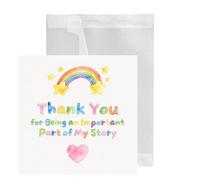 Yeesabella Carte de remerciement « Thank You for Being an Important Part of My Story »