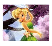 YEESAM ART Peinture de Diamant 5D, La Fée Clochette Disney DIY Diamant Painting Diamond Painting Complet Broderie par Numéros