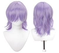 YEESHEDO Perruque Homme Unisexe Anime Cosplay Wig Femmes Courte Synthétique Droite Halloween Carnaval Costume Thème Fête Costume (Saja Boys-Mystery)