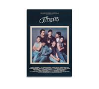 YEESUXII Poster du film The Outsiders sur toile pour salon, chambre à coucher, décoration murale moderne, cadeau 40 x 60 cm, style sans cadre