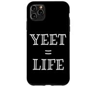 Yeet Equals Life - Funny Gamer YEET Meme for Yeeting Yeets Coque pour iPhone 11 Pro Max