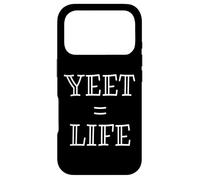 Yeet Equals Life - Funny Gamer YEET Meme for Yeeting Yeets Coque pour iPhone 17 Pro