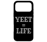 Yeet Equals Life - Funny Gamer YEET Meme for Yeeting Yeets Coque pour iPhone 17 Pro Max