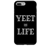 Yeet Equals Life - Funny Gamer YEET Meme for Yeeting Yeets Coque pour iPhone 7 Plus/8 Plus