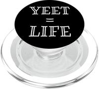 Yeet Equals Life - Funny Gamer YEET Meme for Yeeting Yeets PopSockets PopGrip pour MagSafe