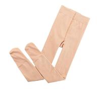 Yeeteepot Collants Hiver pour Filles Chaud Leggings Enfant Doublure Épais Pantalon Thermiques Opaques Bas Performance Danse Collant Marron, S