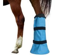 yeezo Sac de trempage Facile à Utiliser pour Cheval, Sac de trempage des Sabots équins, Seau de Traitement avec Coussinet en EVA et 2 Bandes élastiques