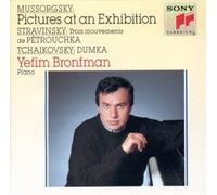 Yefim Bronfman Stravinsky: Petrushka Excerpts ; Mussorgsky: Pictures at an (CD)