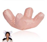 YeGang Oreiller facial anti-rides pour le cou, prévention des rides, mousse à mémoire de forme, oreiller de sommeil confortable (Rose)