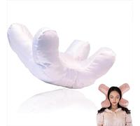 YeGang Oreiller sans défaut pour le visage - Oreiller de beauté anti-rides pour la prévention des rides du visage et du cou, oreiller de soutien confortable en mousse à mémoire de forme pour dormir,