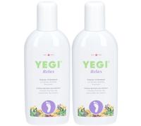 YEGI Relax Crème de bain aux herbes Liquide 2x200 ml