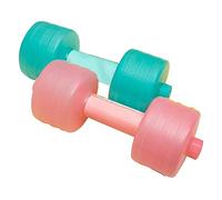 Yeglg Lot de 2 haltères remplis d'eau, poids réglables à remplir d'eau pour voyage pour homme et femme, ensemble de poids pour entraînement à la maison