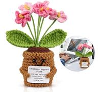 Yegookay Rose myosotis anti-stress - Soutien émotionnel - Doudou - Calendrier à remplir - Contenu : fleurs - Cornet d'école - Retraite - Cadeau pour collègues, nous sommes fiers de vous - Bonne