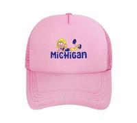 YEGTQAON Unisexe Vintage et Classique Lizzie McGuire Mesh Casquettes de Baseball Snapback Mode Chapeaux de Baseball Respirant Casual Casquette Extérieur Unisexe Durable et Confortable