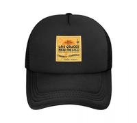 YEGTQAON Vintage et Classique Classique Las Cruces Mexique Maille Casquettes de Baseball Snapback Mode Chapeaux de Baseball Respirant Casual Casquette Extérieur Unisexe Durable et Confortable