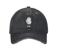 YEGTQAON Vintage et Classique Temps Salvador Dali horloges Casquettes de Baseball Rétro en détresse lavé esthétique Art Snapback Chapeau Unisexe Activités de Plein air Réglable Durable et Confortable