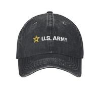 YEGTQAON Vintage et Classique US Army 250th Logo Anniversary Casquette de Baseball Vintage en détresse lavé Corps Militaire Snapback Chapeau Hommes Femmes Extérieur Réglable Durable et Confortable