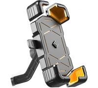 Yehdart Support Telephone Moto Velo pour Yamaha BT 1100 Bulldog 2002 2003 2004 2005 2006, 360° Rotation Réglable Porte pour Guidons de Bicyclette/Moto, Anti-Chute Support,C Rearview Mirror Style